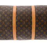 LOUIS VUITTON ルイヴィトン モノグラム キーポル 60 ブラウン M41422 ユニセックス モノグラムキャンバス ボストンバッグ Bランク 中古 銀蔵