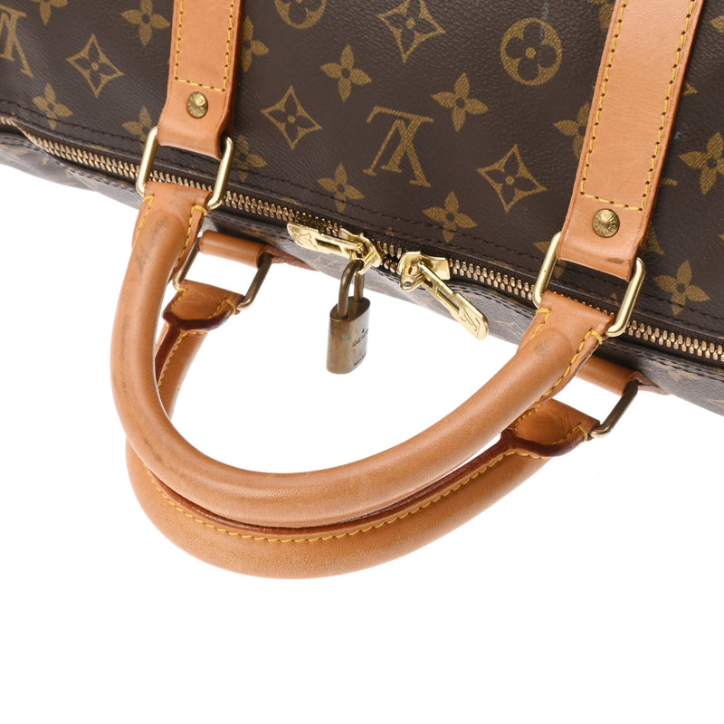 LOUIS VUITTON ルイヴィトン モノグラム キーポル 60 ブラウン M41422 ユニセックス モノグラムキャンバス ボストンバッグ Bランク 中古 銀蔵