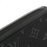 LOUIS VUITTON ルイヴィトン モノグラムエクリプス ジッピー XL トラベルケース 黒/グレー M61698 メンズ モノグラムキャンバス 長財布 Aランク 中古 銀蔵