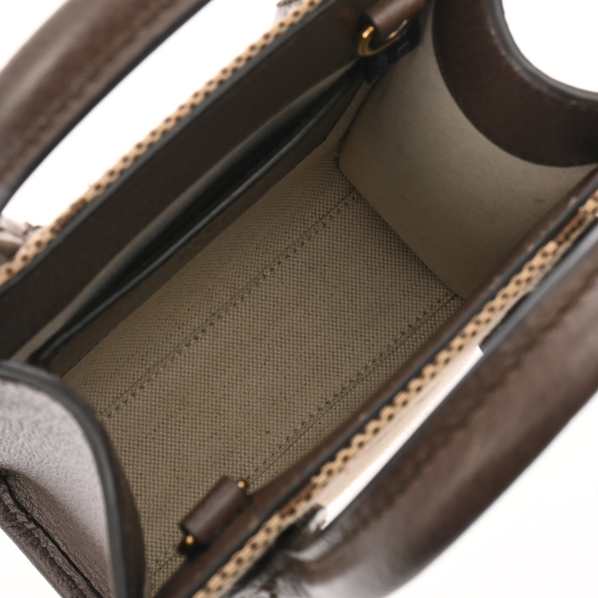 グッチ ジャンボGG ミニ トートバッグ 2WAY ベージュ ブラウン