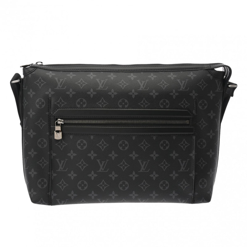 LOUIS VUITTON ルイヴィトン モノグラムエクリプス オデッセメッセンジャー MM ブラック/グレー M44224 メンズ モノグラムキャンバス ショルダーバッグ Aランク 中古 銀蔵