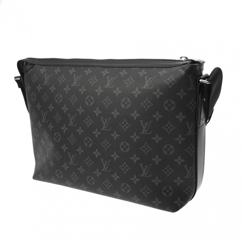 LOUIS VUITTON ルイヴィトン モノグラムエクリプス オデッセメッセンジャー MM ブラック/グレー M44224 メンズ モノグラムキャンバス ショルダーバッグ Aランク 中古 銀蔵