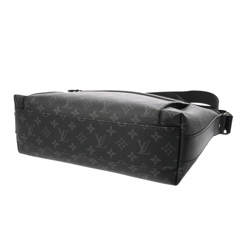 LOUIS VUITTON ルイヴィトン モノグラムエクリプス オデッセメッセンジャー MM ブラック/グレー M44224 メンズ モノグラムキャンバス ショルダーバッグ Aランク 中古 銀蔵