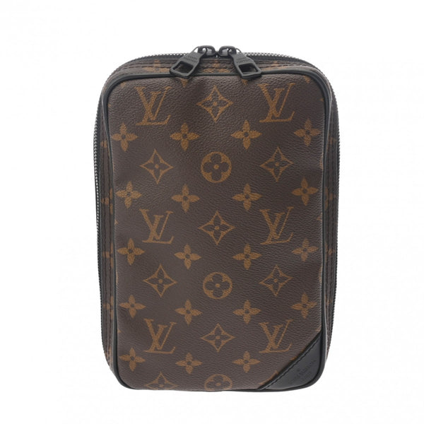 LOUIS VUITTON ルイヴィトン モノグラム ソーラレイ ユティリティ サイドバッグ ブラウン M44477 メンズ モノグラムキャンバス ウエストバッグ Aランク 中古 銀蔵