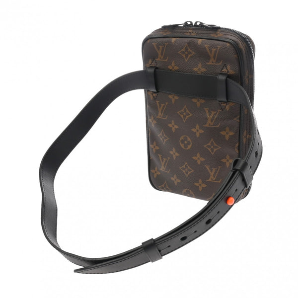 LOUIS VUITTON ルイヴィトン モノグラム ソーラーレイ ユティリティ サイドバッグ ブラウン M44477 メンズ モノグラムキャンバス ウエストバッグ Aランク 中古 銀蔵