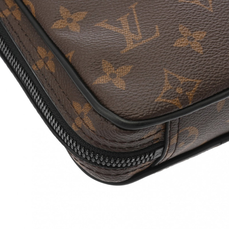 LOUIS VUITTON ルイヴィトン モノグラム ソーラレイ ユティリティ サイドバッグ ブラウン M44477 メンズ モノグラムキャンバス ウエストバッグ Aランク 中古 銀蔵