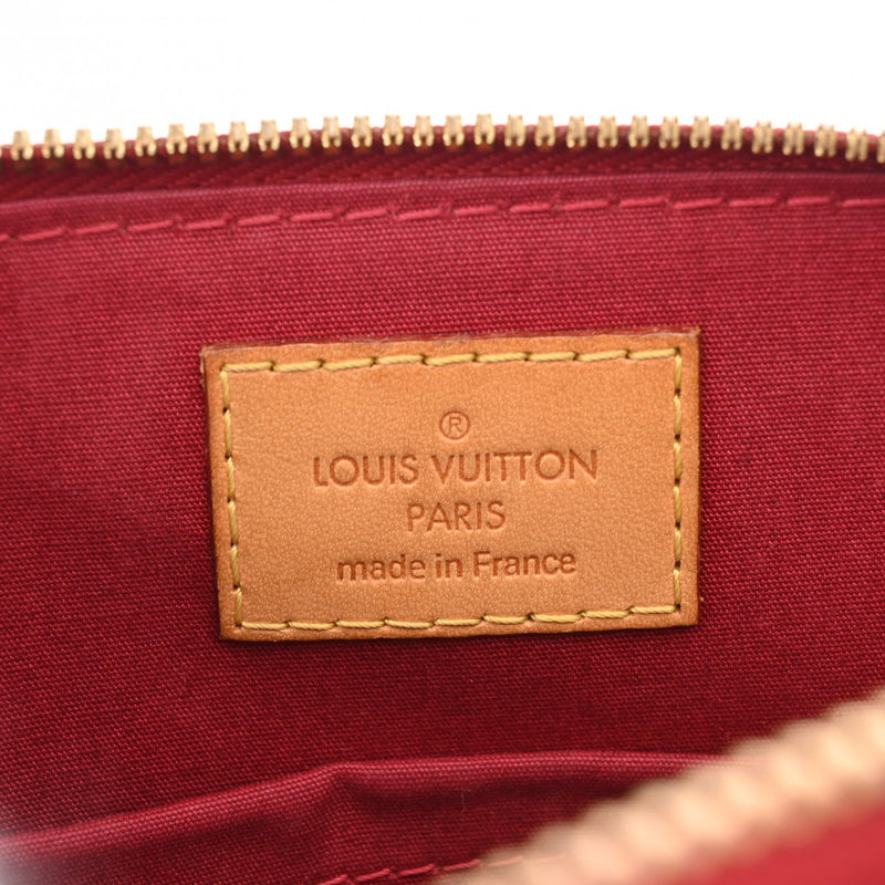 LOUIS VUITTON ルイヴィトン ヴェルニ アルマ BB 2WAY ポムダムール M91606 レディース モノグラムヴェルニ ハンドバッグ Bランク 中古 銀蔵