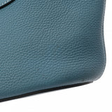 HERMES エルメス インザループ 18 ニューブルージーン B刻印(2023年頃) レディース トリヨンクレマンス ヴォースイフト ハンドバッグ Aランク 中古 銀蔵