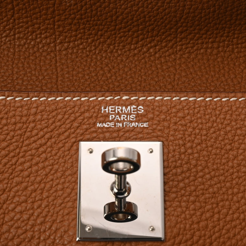 HERMES エルメス ケリー 32 内縫い 2WAY ゴールド □K刻印(2007年頃) レディース トゴ ハンドバッグ Aランク 中古 銀蔵