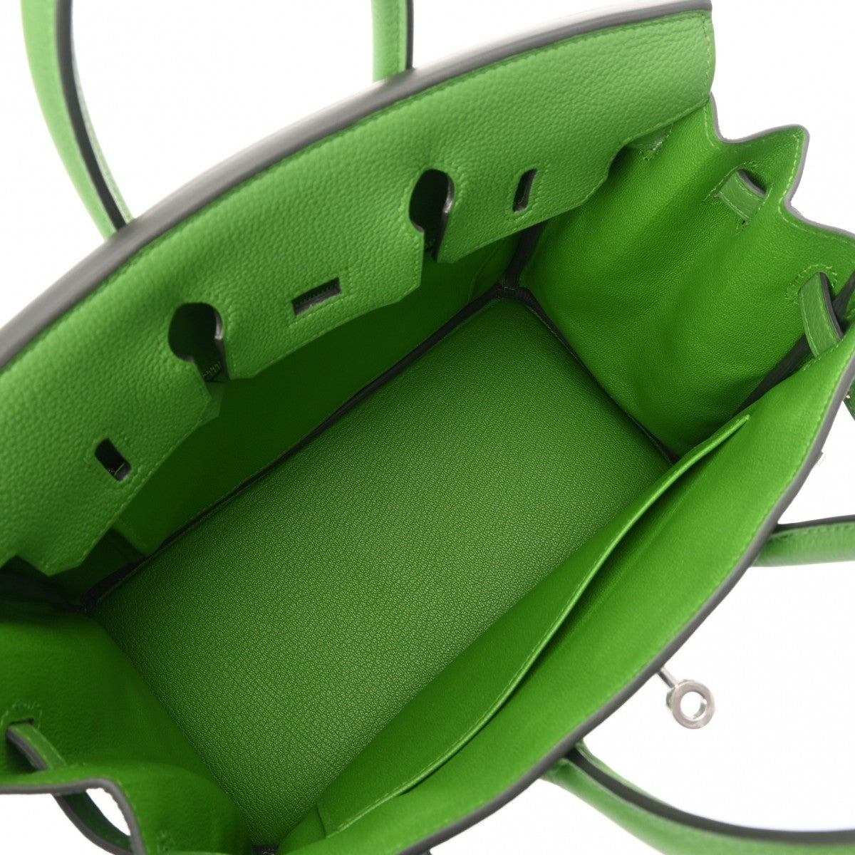 エルメス バーキン 25 ヴェールユッカ W刻印(2024年頃)刻印 レディース