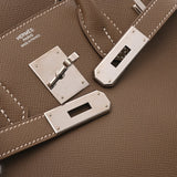 HERMES エルメス バーキン 30 エトゥープ Y刻印(2020年頃)  レディース ヴォーエプソン ハンドバッグ ABランク 中古 銀蔵