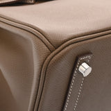 HERMES エルメス バーキン 30 エトゥープ Y刻印(2020年頃)  レディース ヴォーエプソン ハンドバッグ ABランク 中古 銀蔵