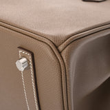 HERMES エルメス バーキン 30 エトゥープ Y刻印(2020年頃)  レディース ヴォーエプソン ハンドバッグ ABランク 中古 銀蔵