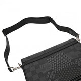 LOUIS VUITTON ルイヴィトン ダミエグラフィット ステュディオメッセンジャー 黒/グレー N50013 メンズ ダミエグラフィットキャンバス ショルダーバッグ Aランク 中古 銀蔵