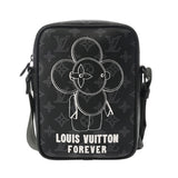 LOUIS VUITTON ルイヴィトン ダヌーブ PM ヴィヴィエンヌ2018年 ポップアップ限定 ブラック M43677 メンズ モノグラムエクリプスキャンバス ショルダーバッグ Aランク 中古 銀蔵