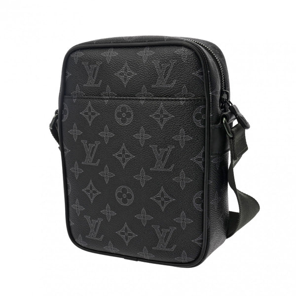 LOUIS VUITTON ルイヴィトン モノグラムエクリプス ダヌーブ PM ヴィヴィエンヌ2018年 ポップアップ限定 ブラック M43677 メンズ モノグラムエクリプス ショルダーバッグ Aランク 中古 銀蔵