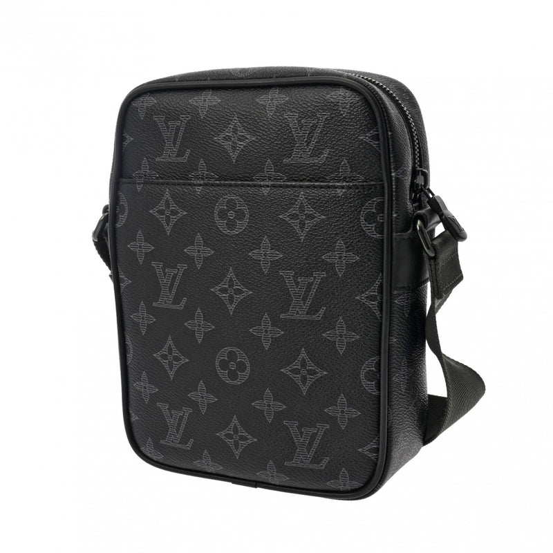 LOUIS VUITTON ルイヴィトン ダヌーブ PM ヴィヴィエンヌ2018年 ポップアップ限定 ブラック M43677 メンズ モノグラムエクリプスキャンバス ショルダーバッグ Aランク 中古 銀蔵