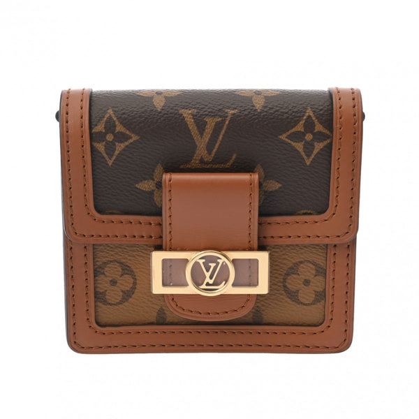 LOUIS VUITTON ルイヴィトン バムバック ドーフィーヌ BB ブラウン M68621 レディース モノグラムキャンバス モノグラムリバース ウエストバッグ Aランク 中古 銀蔵