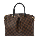 LOUIS VUITTON ルイヴィトン ダミエ オデオントート PM ブラウン N45282 レディース ダミエキャンバス 2WAYバッグ Aランク 中古 銀蔵