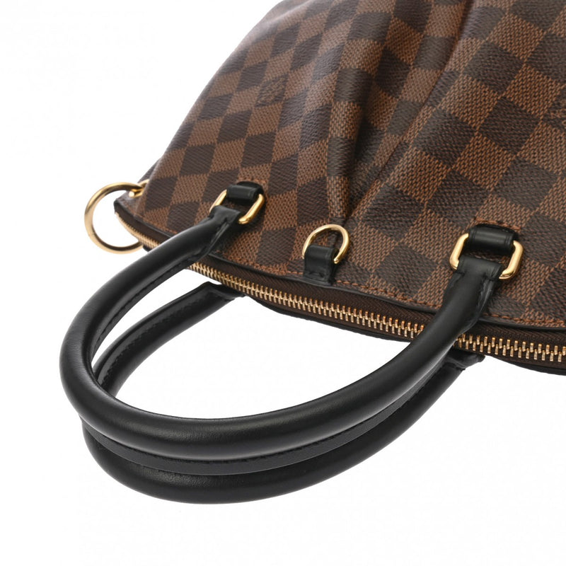 LOUIS VUITTON ルイヴィトン ダミエ オデオントート PM ブラウン N45282 レディース ダミエキャンバス 2WAYバッグ Aランク 中古 銀蔵