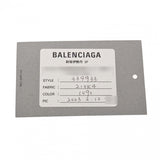 BALENCIAGA バレンシアガ ネイビーカバス S ブラック 339933 レディース ナイロン レザー ハンドバッグ Aランク 中古 銀蔵