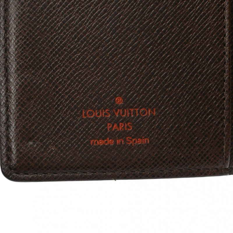 LOUIS VUITTON ルイヴィトン ダミエ アジェンダ PM ブラウン R20700 ユニセックス ダミエキャンバス 手帳カバー ABランク 中古 銀蔵