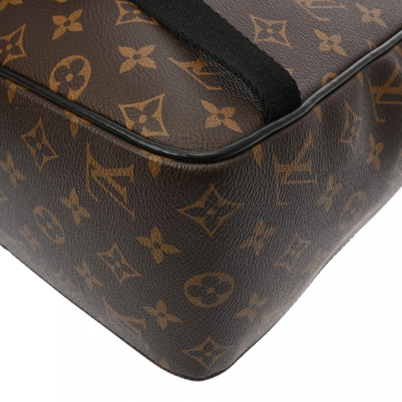 LOUIS VUITTON ルイヴィトン モノグラム マカサー ジョッシュ 旧型 ブラウン/ブラック M41530 メンズ モノグラムキャンバス リュック・デイパック Aランク 中古 銀蔵