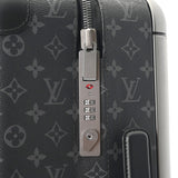 LOUIS VUITTON ルイヴィトン モノグラムエクリプス ホライゾン55 ブラック M23002 メンズ モノグラムエクリプスキャンバス キャリーバッグ Aランク 中古 銀蔵