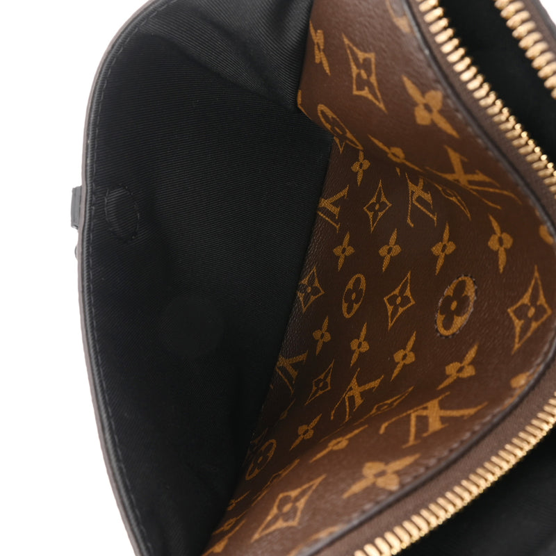 LOUIS VUITTON ルイヴィトン モノグラム オデオン NM PM ブラウン/ノワール M45353 レディース モノグラムキャンバス ショルダーバッグ Aランク 中古 銀蔵