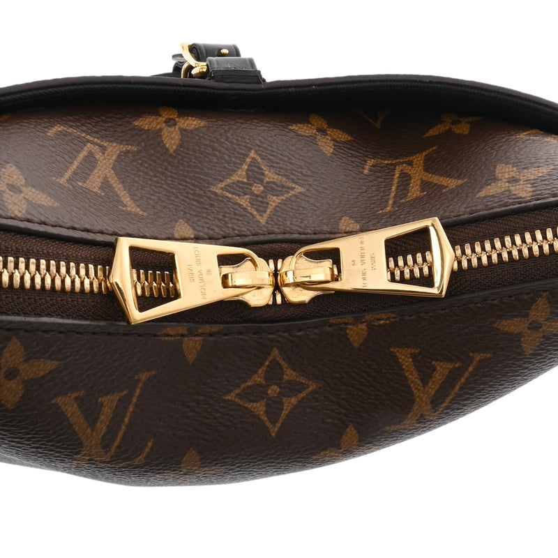 LOUIS VUITTON ルイヴィトン モノグラム オデオン NM PM ブラウン/ノワール M45353 レディース モノグラムキャンバス ショルダーバッグ Aランク 中古 銀蔵