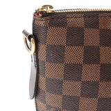 LOUIS VUITTON ルイヴィトン ダミエ シエナ PM 2WAY ブラウン N41545 レディース ダミエキャンバス ハンドバッグ Aランク 中古 銀蔵