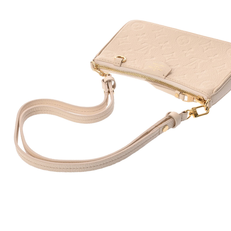 ルイヴィトンイージーポーチ 43006 クレーム レディース モノグラム