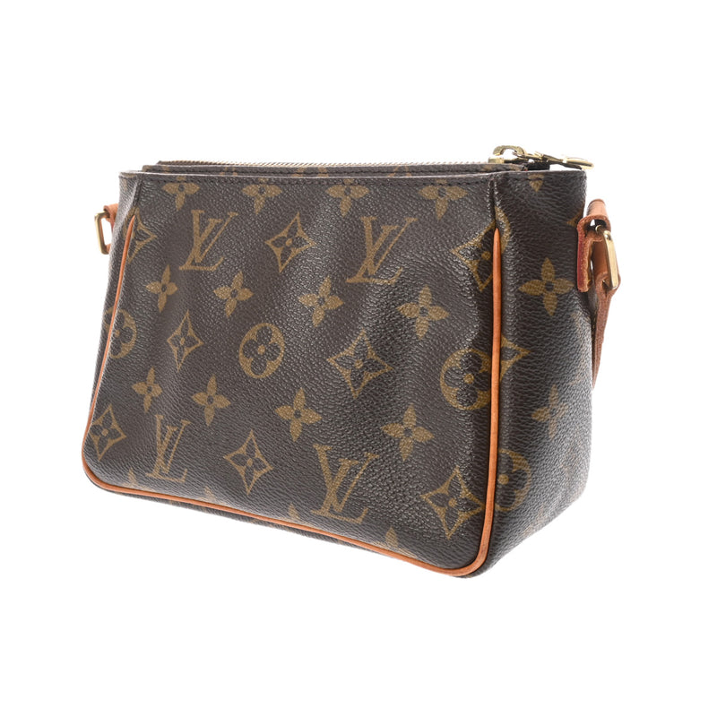 LOUIS VUITTON ルイヴィトン モノグラム ヴィバシテ PM ブラウン M51165 レディース モノグラムキャンバス ショルダーバッグ Bランク 中古 銀蔵