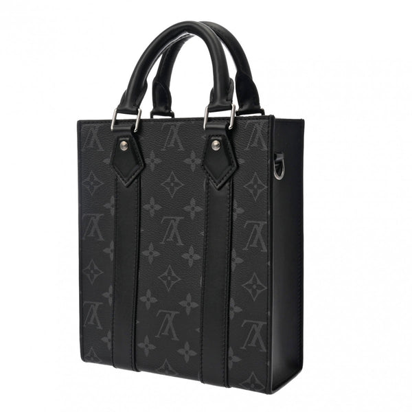 LOUIS VUITTON ルイヴィトン モノグラムエクリプス サックプラ ミニ ブラック M46453 レディース モノグラムキャンバス ショルダーバッグ Aランク 中古 銀蔵