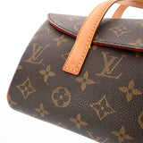 LOUIS VUITTON ルイヴィトン モノグラム ソナチネ  ブラウン M51902 レディース モノグラムキャンバス ハンドバッグ ABランク 中古 銀蔵