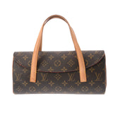 LOUIS VUITTON ルイヴィトン モノグラム ソナチネ  ブラウン M51902 レディース モノグラムキャンバス ハンドバッグ ABランク 中古 銀蔵