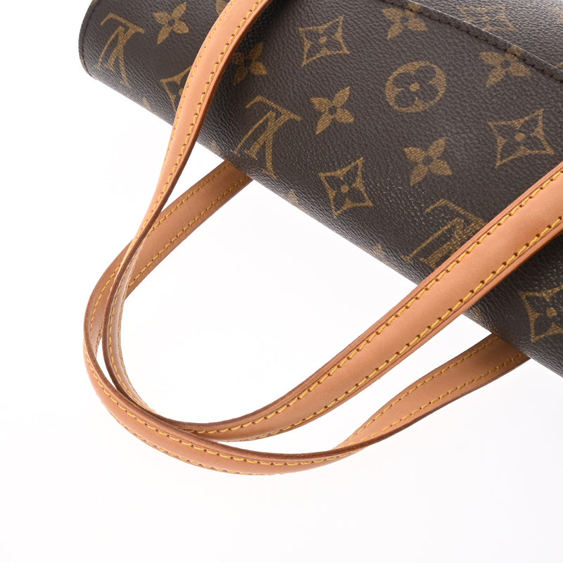 LOUIS VUITTON ルイヴィトン モノグラム ソナチネ  ブラウン M51902 レディース モノグラムキャンバス ハンドバッグ ABランク 中古 銀蔵