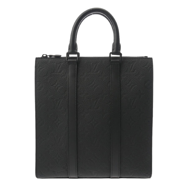 LOUIS VUITTON ルイヴィトン モノグラム サックプラクロス 旧型 2WAY 黒 M59960 ユニセックス トリヨンレザー ハンドバッグ Aランク 中古 銀蔵