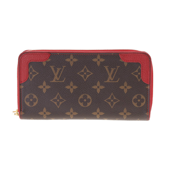 LOUIS VUITTON ルイヴィトン モノグラム ジッピーウォレット レティーロ  スリーズ M61854 レディース モノグラムキャンバス 長財布 ABランク 中古 銀蔵