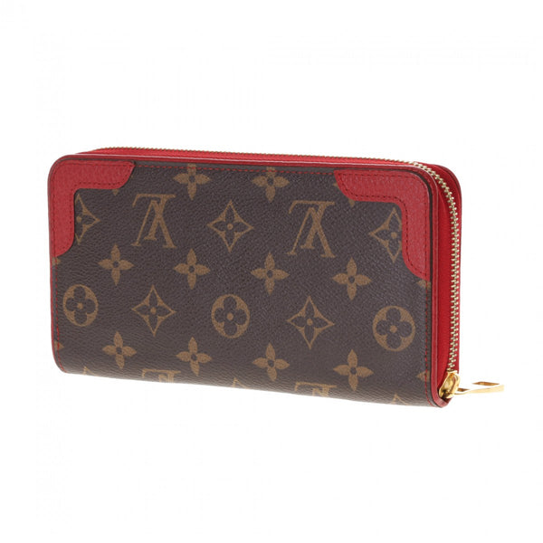 LOUIS VUITTON ルイヴィトン モノグラム ジッピーウォレット レティーロ  スリーズ M61854 レディース モノグラムキャンバス 長財布 ABランク 中古 銀蔵