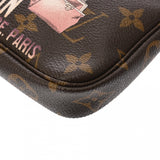 LOUIS VUITTON ルイヴィトン モノグラム ミニ アクセサリーポーチ バッグプリント ブラウン M60245 レディース モノグラムキャンバス アクセサリーポーチ Aランク 中古 銀蔵
