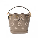 LOUIS VUITTON ルイヴィトン モノグラムアンプラント ナノノエ 2WAY トゥルトレールクレーム M46291 レディース レザー ショルダーバッグ Aランク 中古 銀蔵