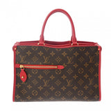 LOUIS VUITTON ルイヴィトン モノグラム ポパンクール PM 2WAY ルージュ M43433 レディース モノグラムキャンバス ハンドバッグ Aランク 中古 銀蔵