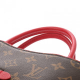 LOUIS VUITTON ルイヴィトン モノグラム ポパンクール PM 2WAY ルージュ M43433 レディース モノグラムキャンバス ハンドバッグ Aランク 中古 銀蔵
