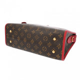 LOUIS VUITTON ルイヴィトン モノグラム ポパンクール PM 2WAY ルージュ M43433 レディース モノグラムキャンバス ハンドバッグ Aランク 中古 銀蔵