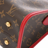 LOUIS VUITTON ルイヴィトン モノグラム ポパンクール PM 2WAY ルージュ M43433 レディース モノグラムキャンバス ハンドバッグ Aランク 中古 銀蔵