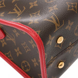 LOUIS VUITTON ルイヴィトン モノグラム ポパンクール PM 2WAY ルージュ M43433 レディース モノグラムキャンバス ハンドバッグ Aランク 中古 銀蔵
