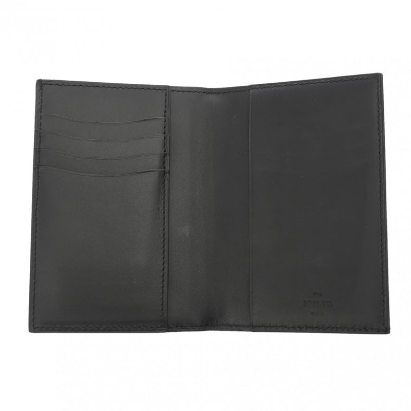 BERLUTI ベルルッティ パスポートホルダー エスケール ブラウン メンズ スクリットスワイプレザー パスポートケース Aランク 中古 銀蔵