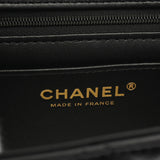 CHANEL シャネル チェーンショルダー 17 ブラック A35200 レディース ラムスキン ショルダーバッグ 未使用 銀蔵