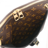 LOUIS VUITTON ルイヴィトン モノグラム オデオン NM PM ブラウン/ノワール M45353 レディース モノグラムキャンバス ショルダーバッグ 新同 中古 銀蔵